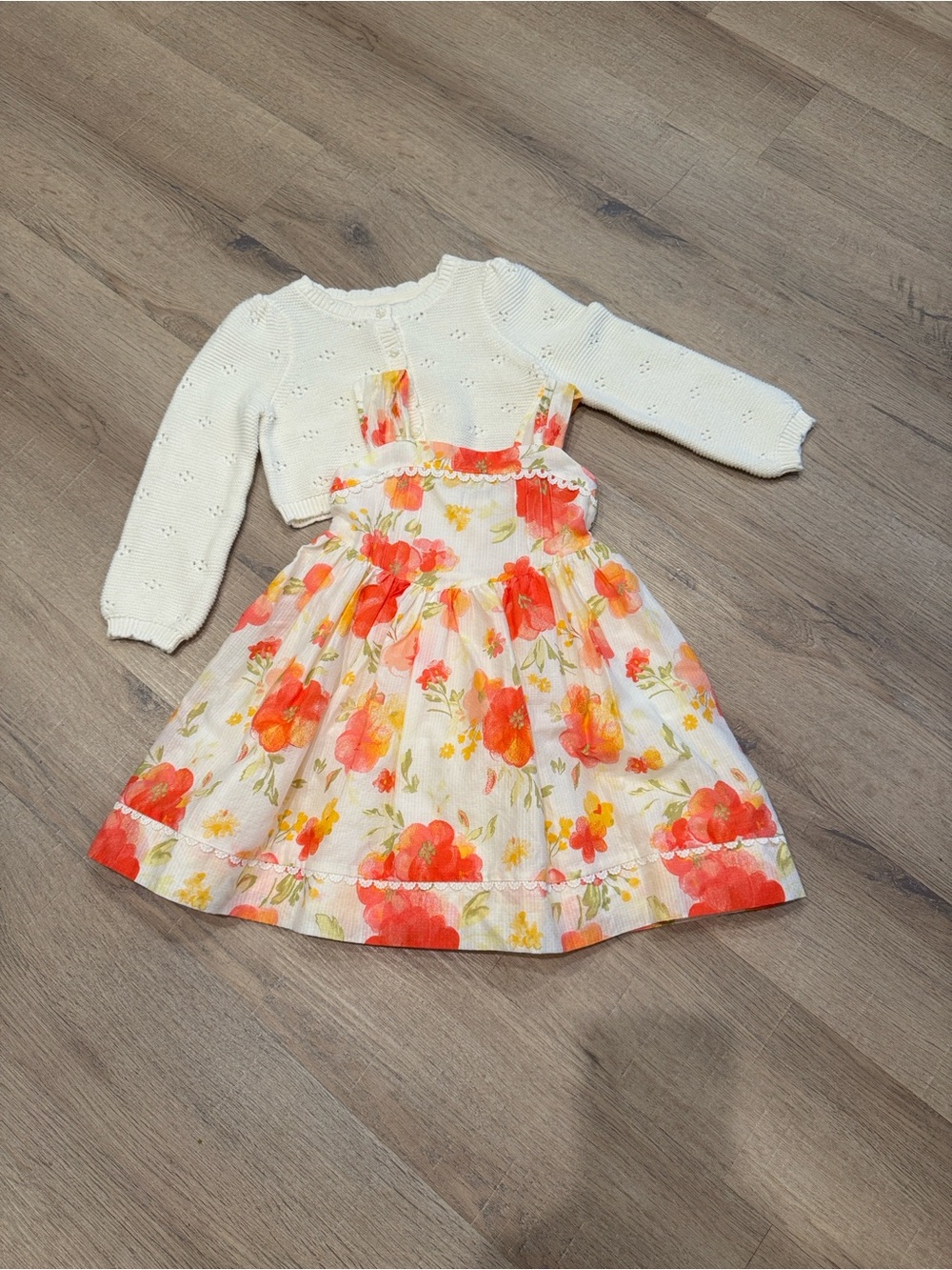 Catherine Malandrino Dress & Sweater Set
